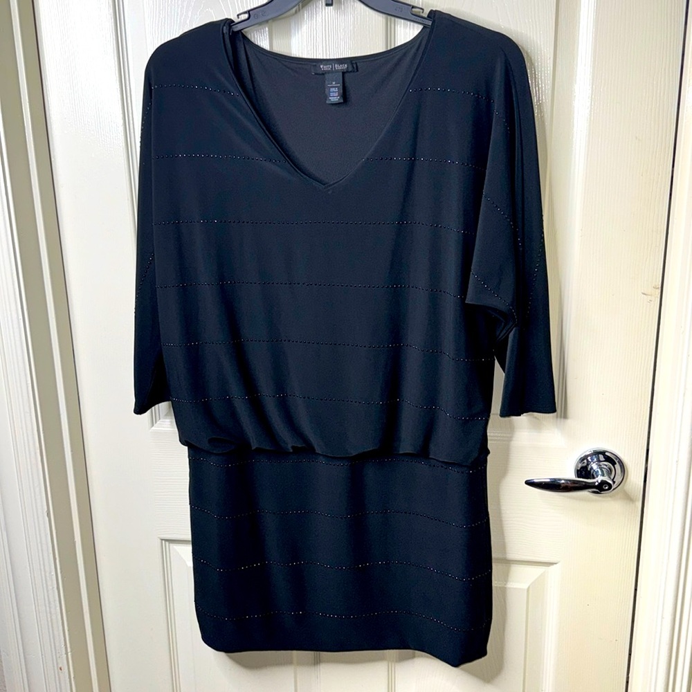 White|Black bodycon dress